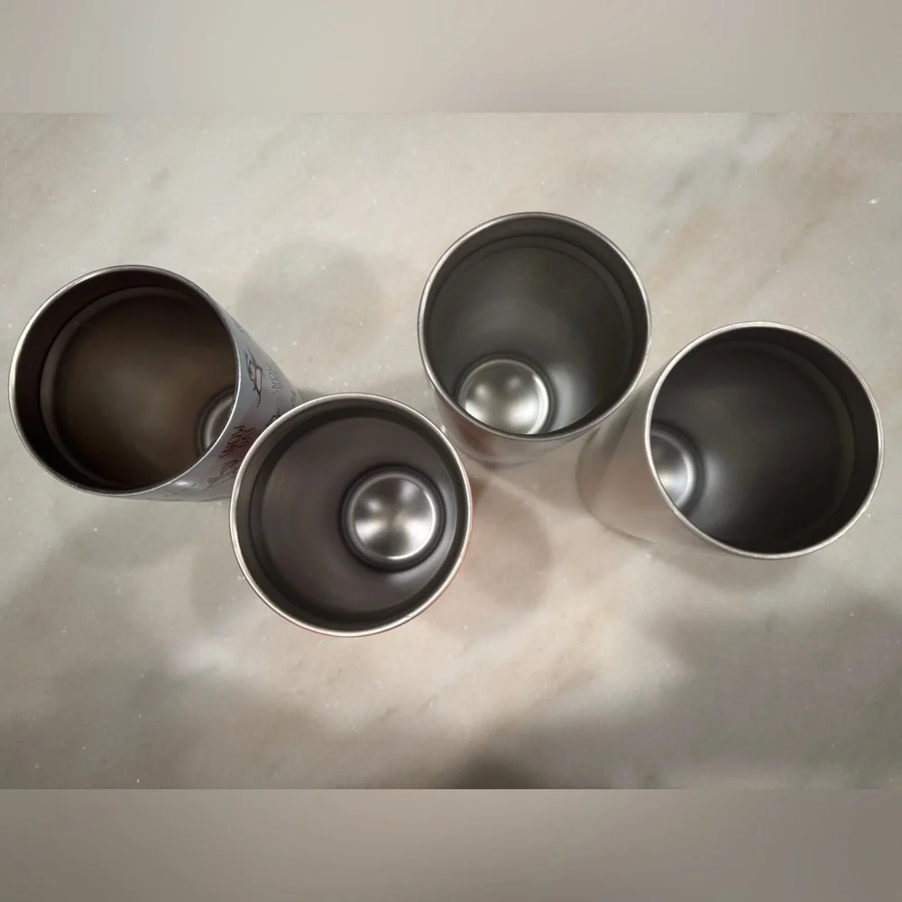 4 Rae Dunn Tumblers 17oz. (Lids NOT included)
